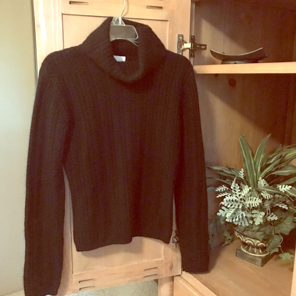 Marker Brand Lambs Wool and Angora Ski Sweater